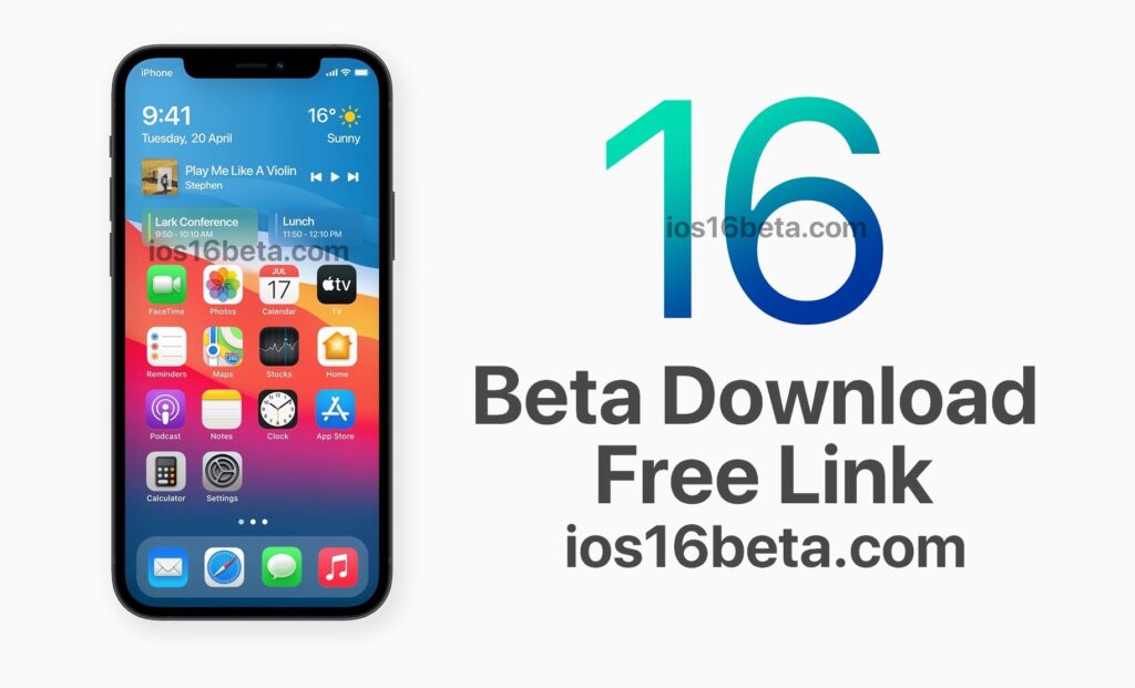 ios 16 beta free download link